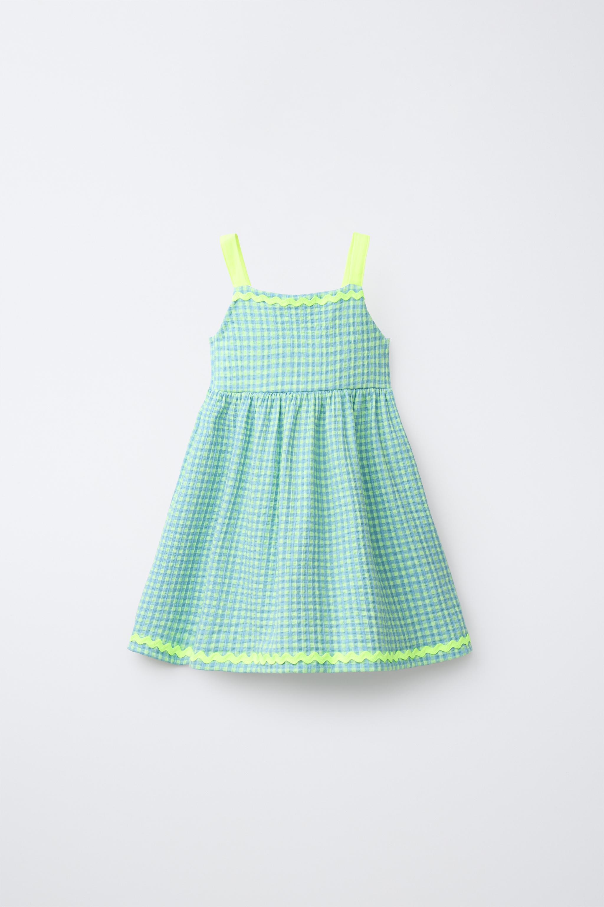 ROBE IMPRIMÉE ONDULINE CONTRASTANTE